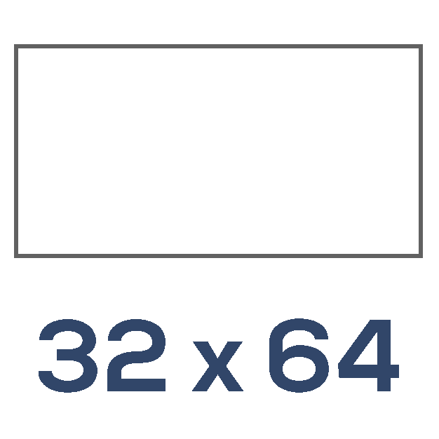 32 x 64 Inch