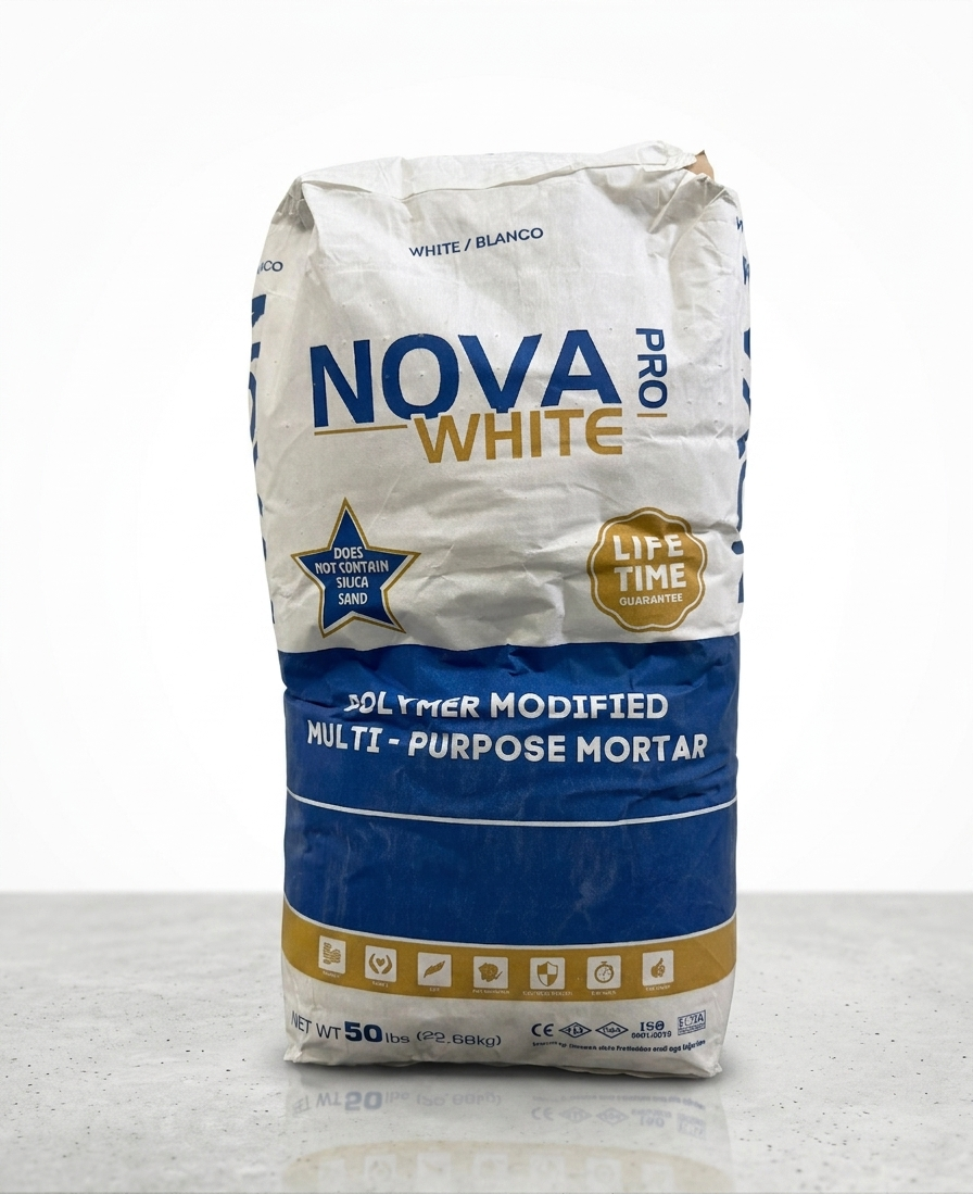 NOVA Pro White - Polymer Modified Multi-Purpose Mortar